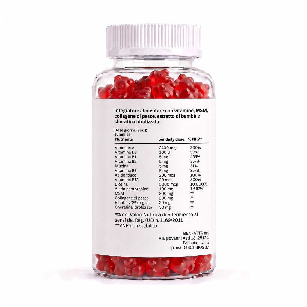Hair, Skin & Nails Gummies – 60 Gummies